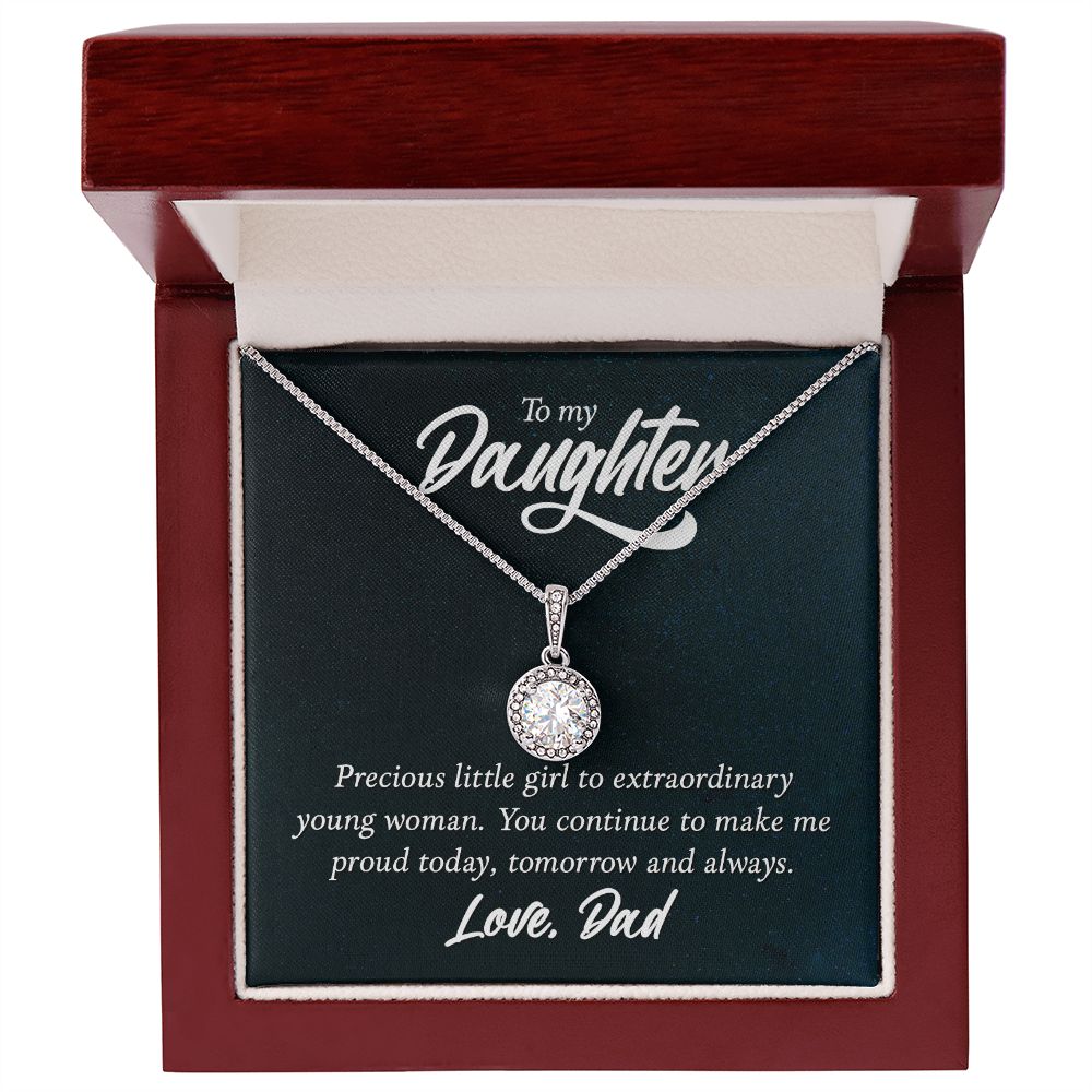 Love Necklace For My Daughter With Love