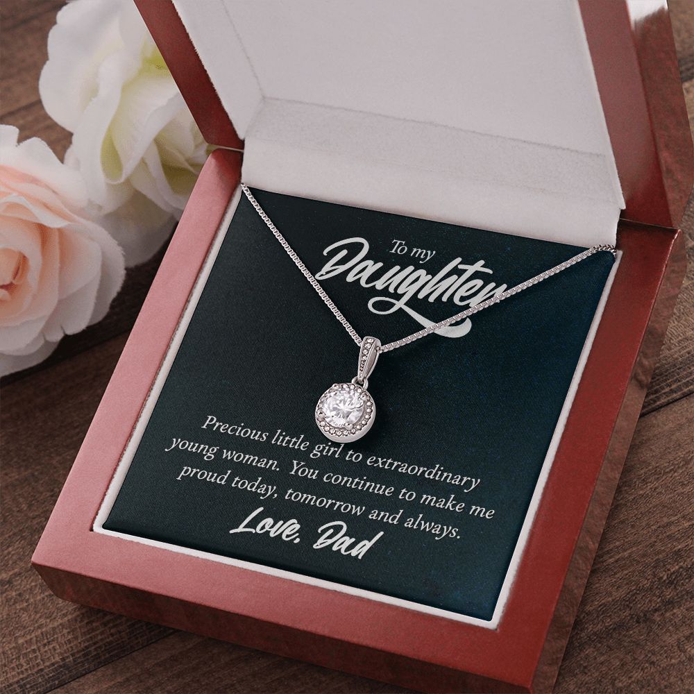 Love Necklace For My Daughter With Love