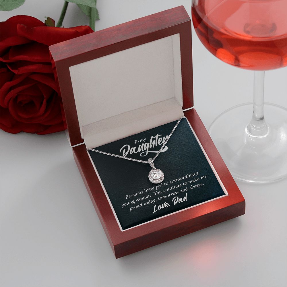 Love Necklace For My Daughter With Love