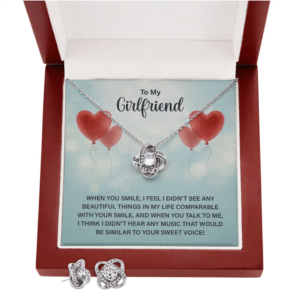 Love Necklace For My Girlfriend with love