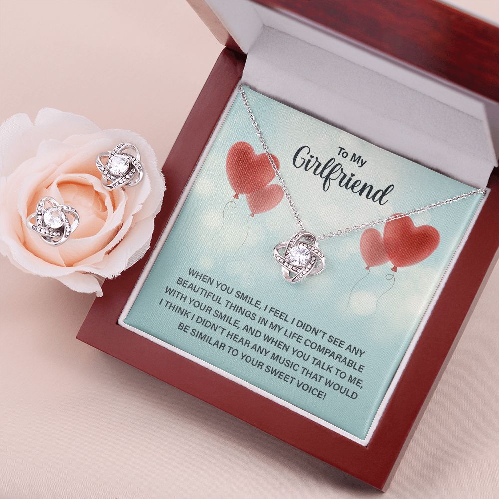 Love Necklace For My Girlfriend with love