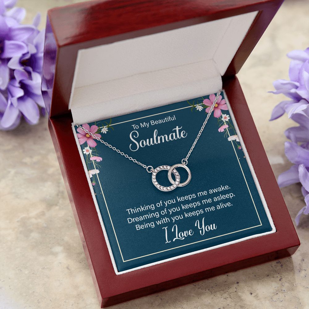 Love Necklace For My Beautiful Soul Mate