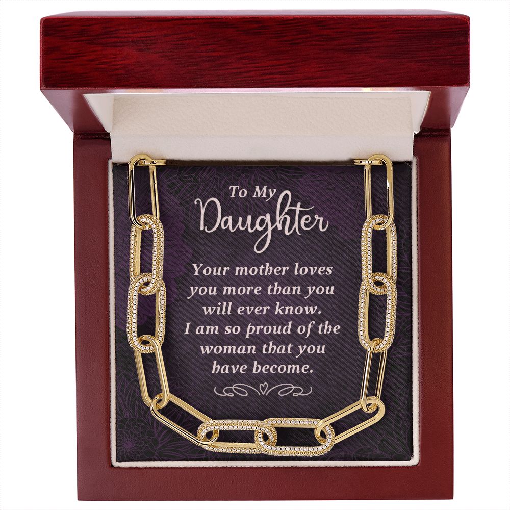 Love Necklace For My Daughter with love (JLO) 2