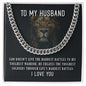 Love Necklace For My Husband