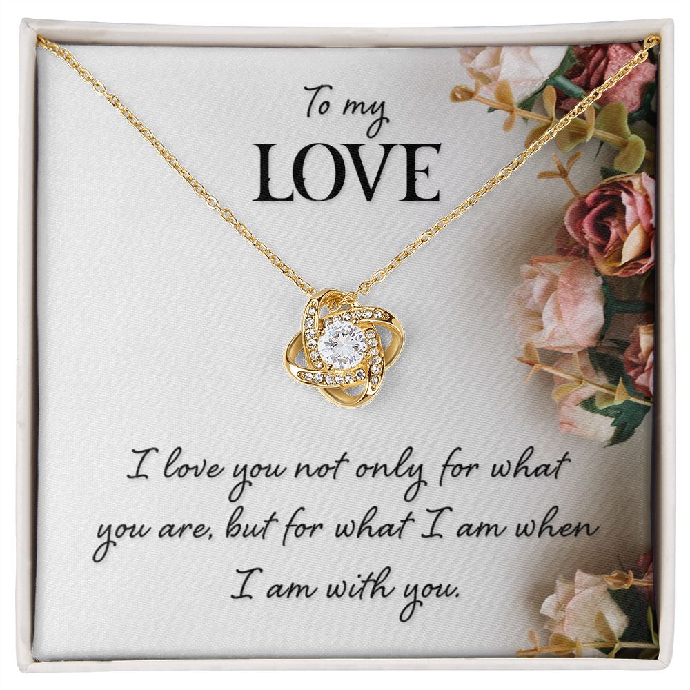 Love Necklace For My Love, Love Necklace For My Loved one