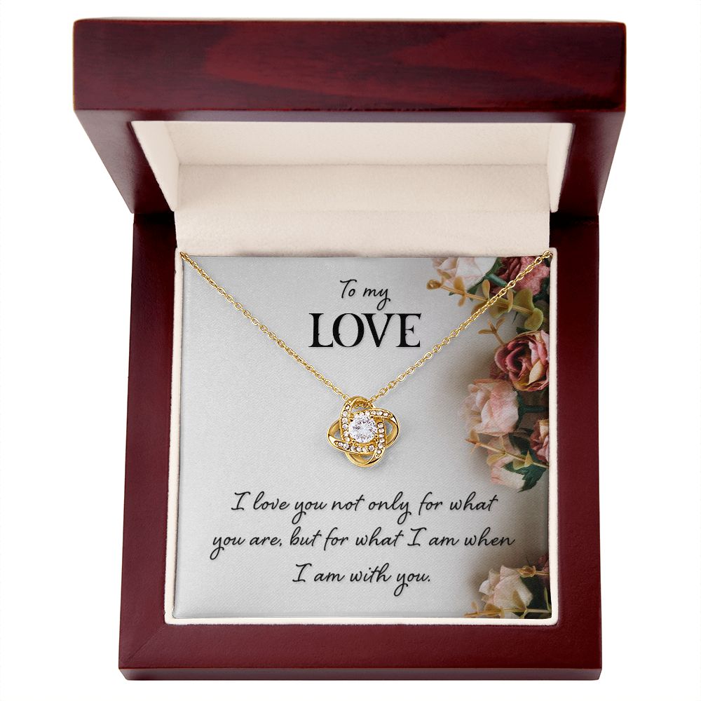 Love Necklace For My Love, Love Necklace For My Loved one