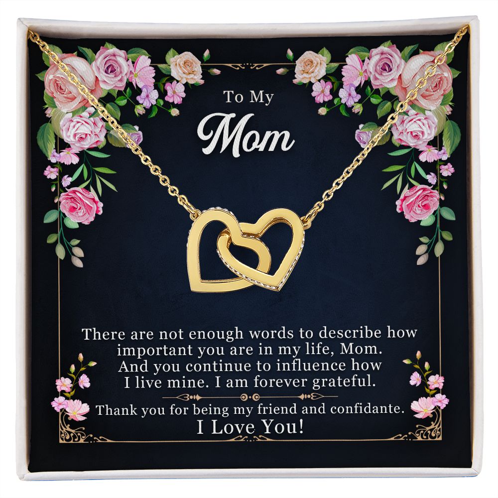 Love Necklace For My Mom, I Love You (JLO) 1