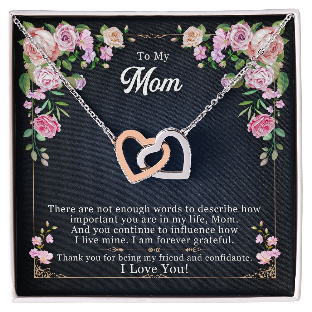 Love Necklace For My Mom, I Love You (JLO) 1
