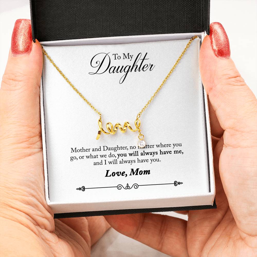 To My Daughter, from Mom 2 (M.C) - Trending Novelties & Gifts