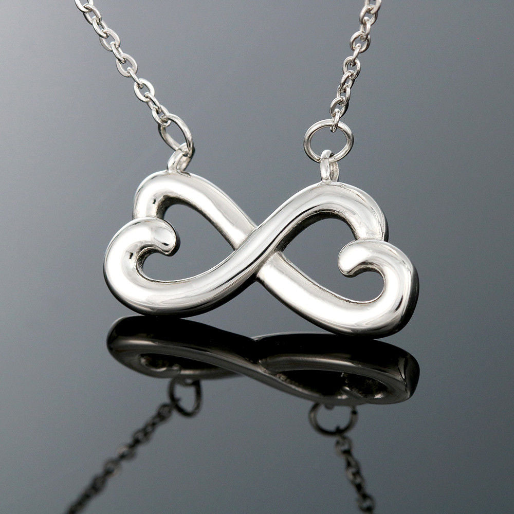 To My Gorgeous Wife, 3D Love Pendant Necklaces