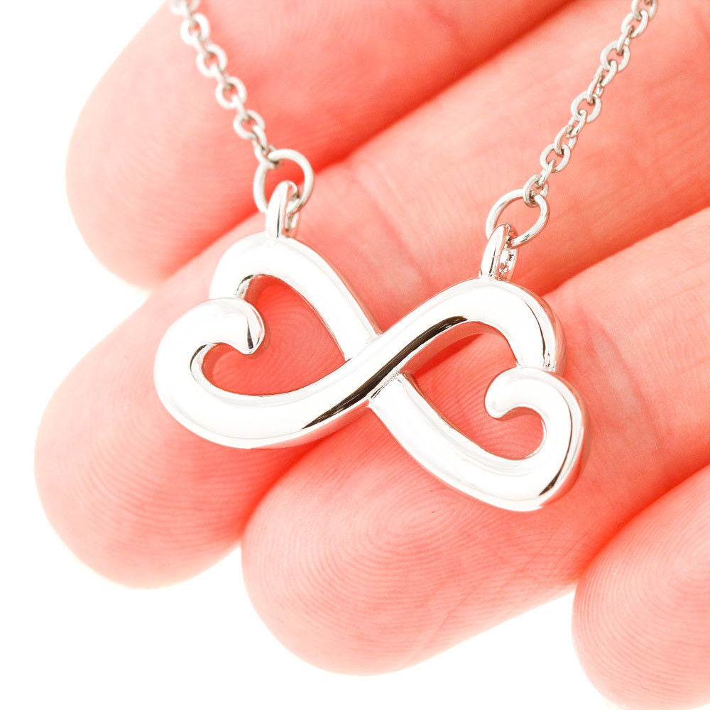 To My Gorgeous Wife, 3D Love Pendant Necklaces