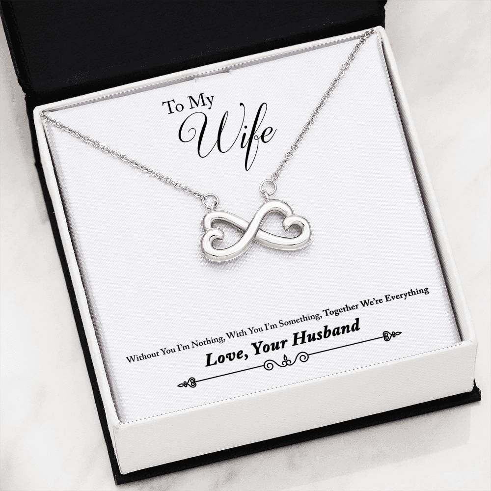 To My Wife 3D Love Pendant Necklaces