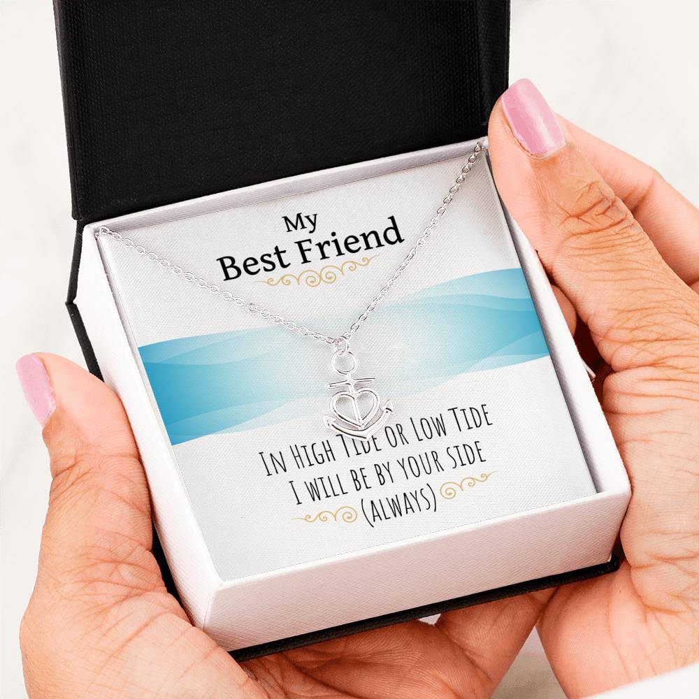 To My Best Friend 3D Love Pendant Necklaces