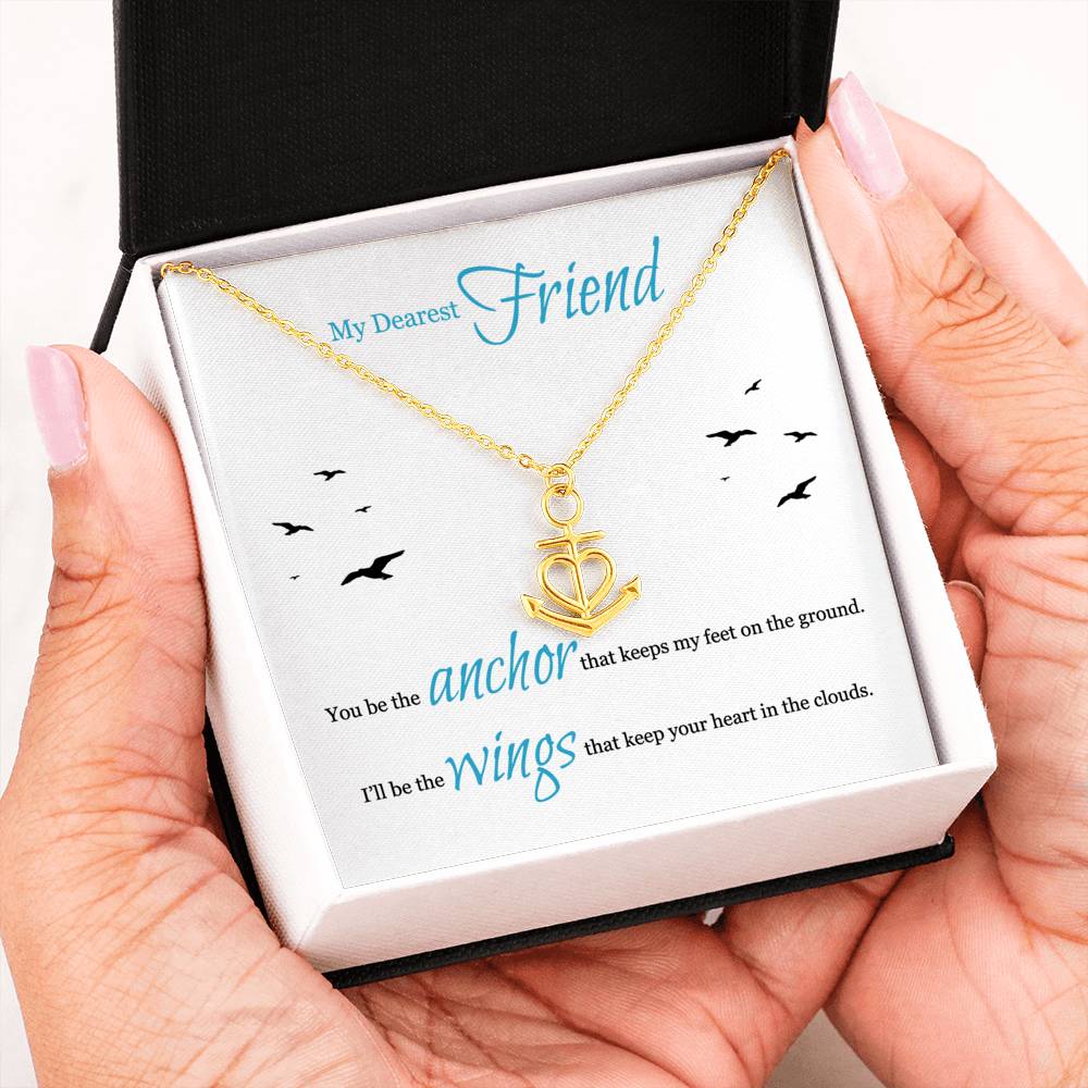 My Dearest Friend 3D Love Pendant Necklaces