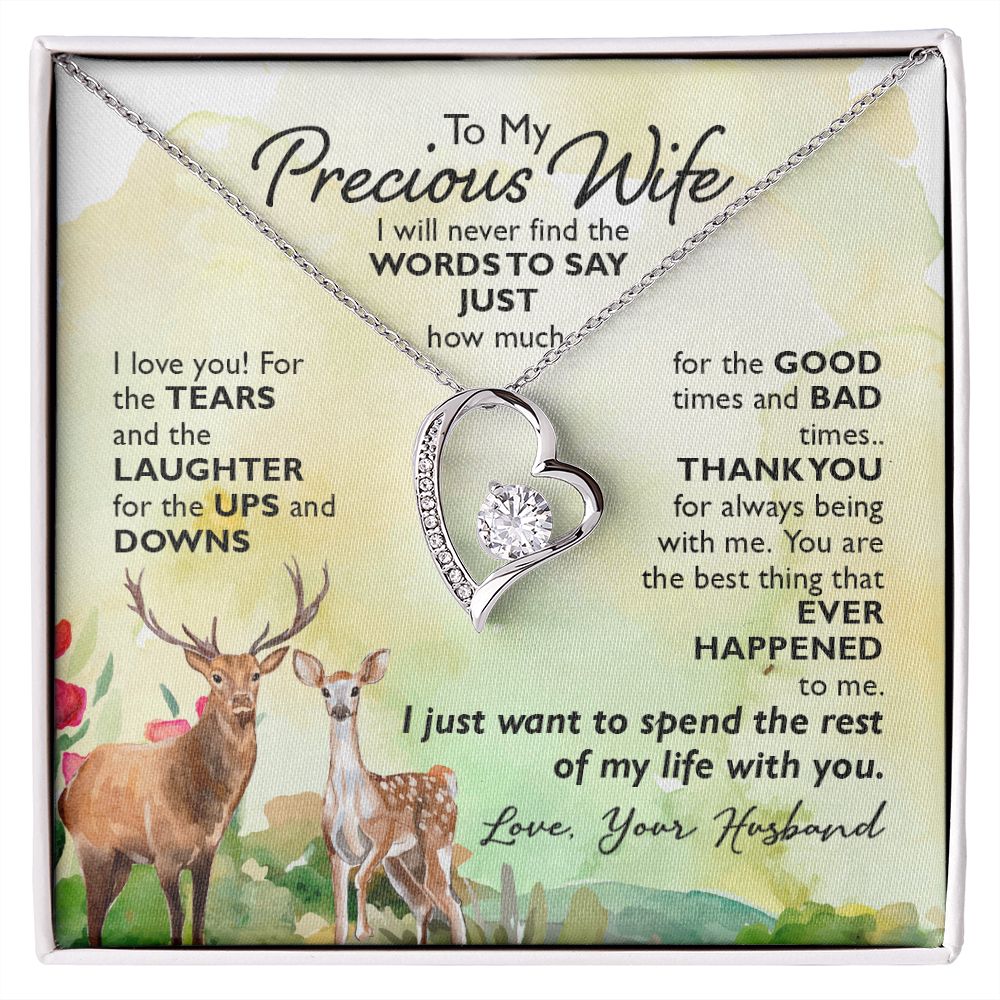 Love Necklace For My Precious Wife