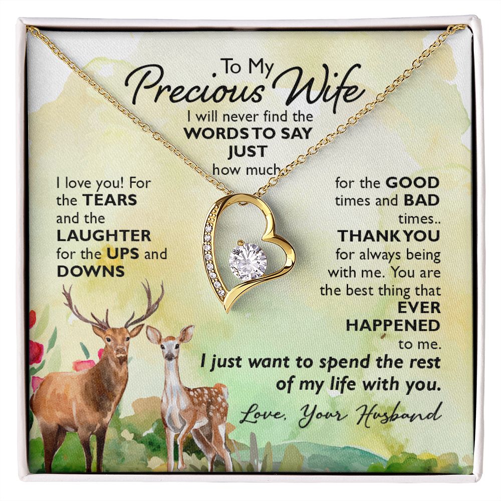 Love Necklace For My Precious Wife