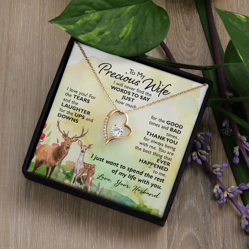 Love Necklace For My Precious Wife