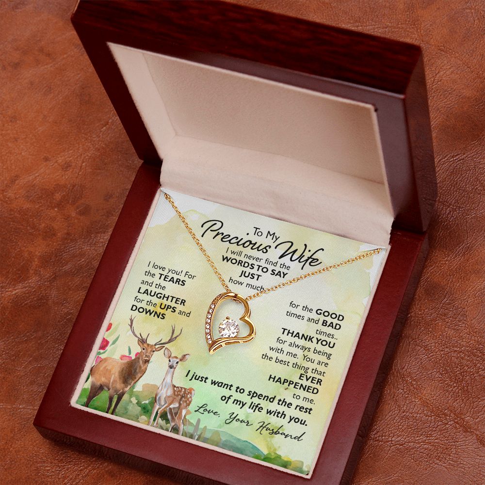 Love Necklace For My Precious Wife