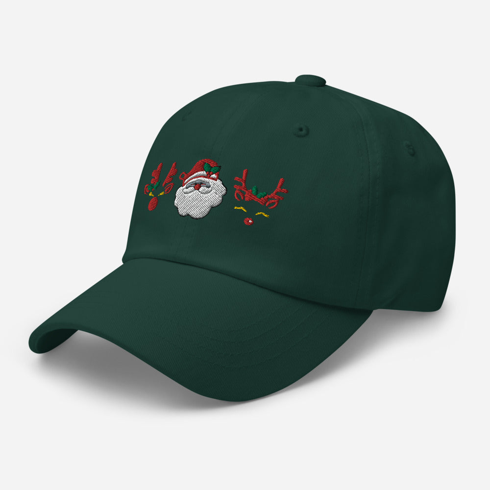 Santa Claus Embroidered Cap