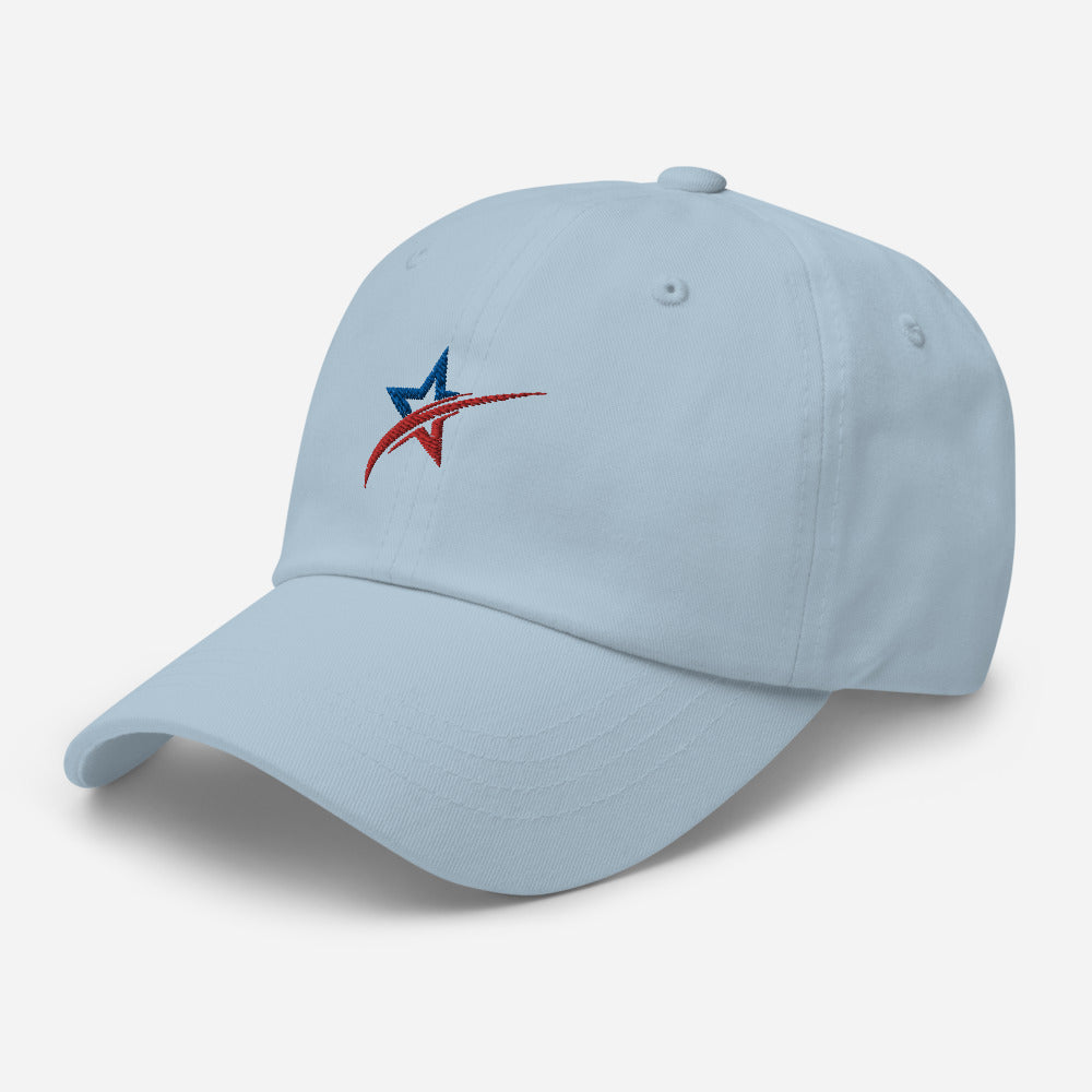 Star Spangled Embroidered Cap Dad hat