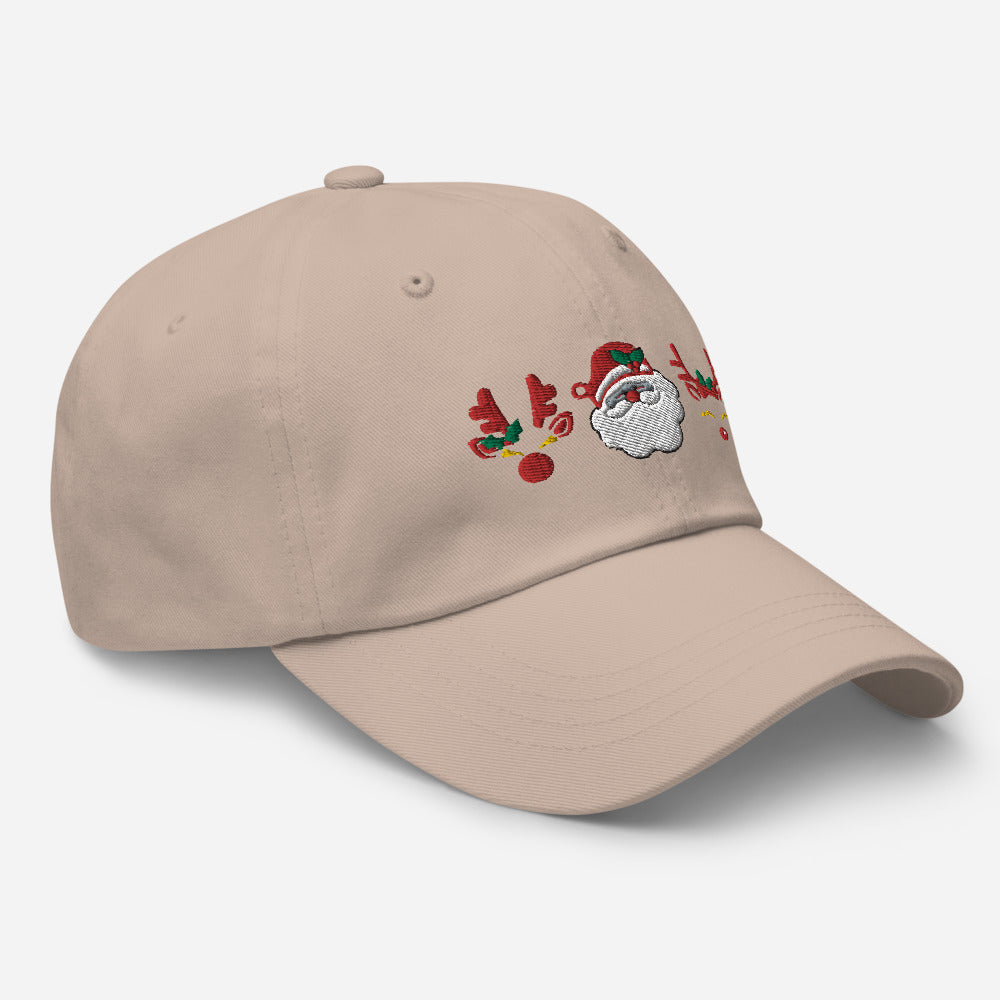Santa Claus Embroidered Cap