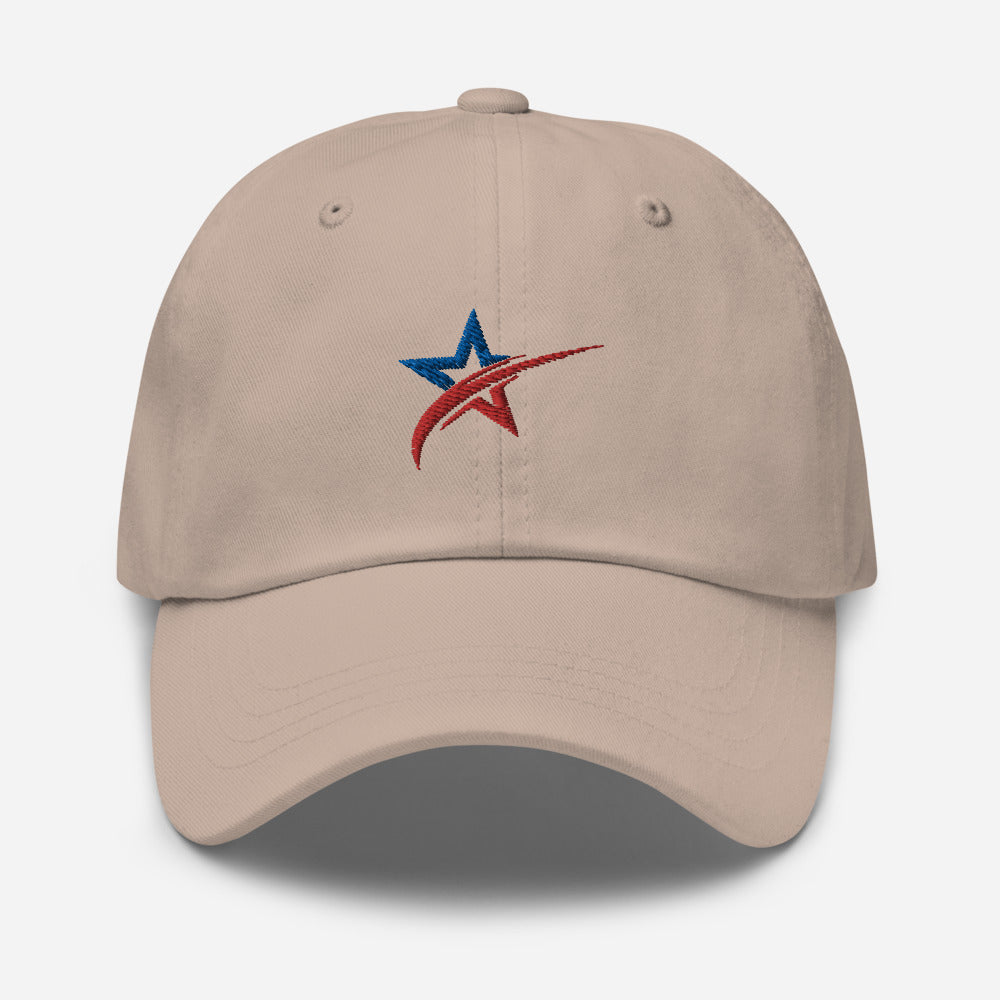 Star Spangled Embroidered Cap Dad hat