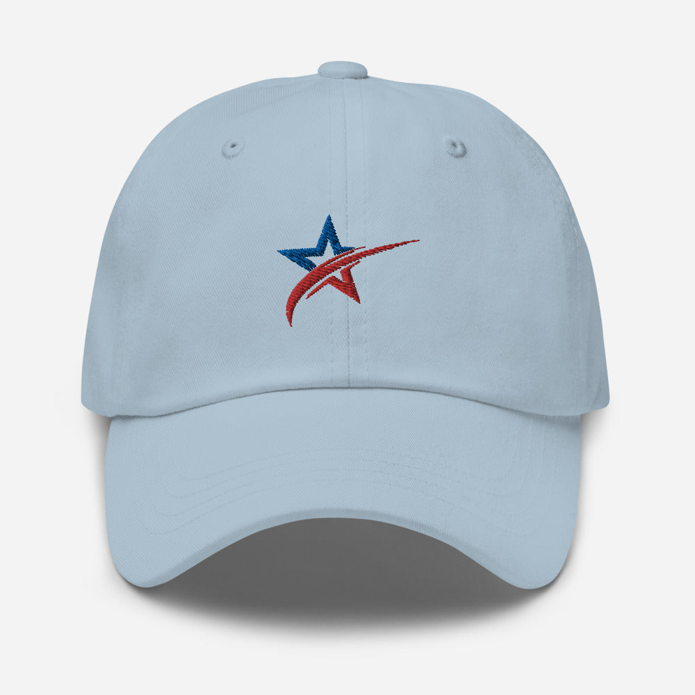 Star Spangled Embroidered Cap Dad hat