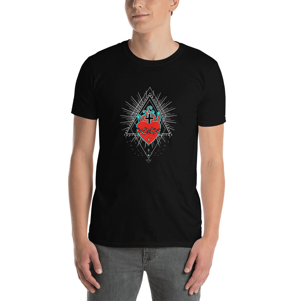 Sacred Heart Jesus Short-Sleeve Unisex T-Shirt