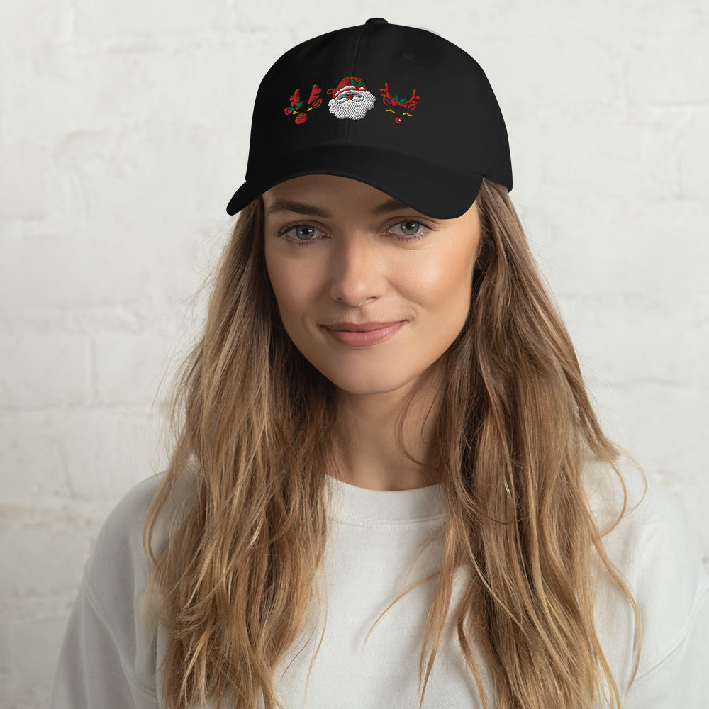 Santa Claus Embroidered Cap