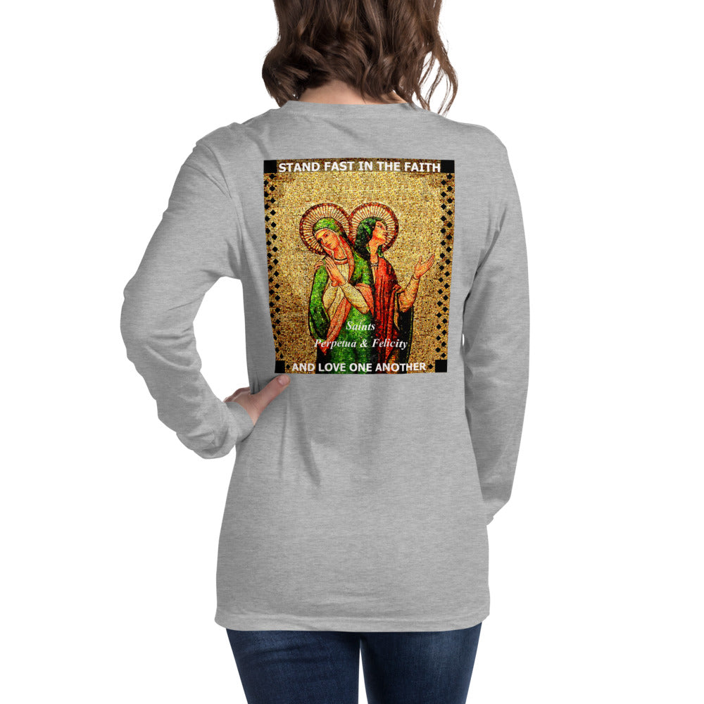 Sts Perpetua and Felicity Long Sleeve Tee