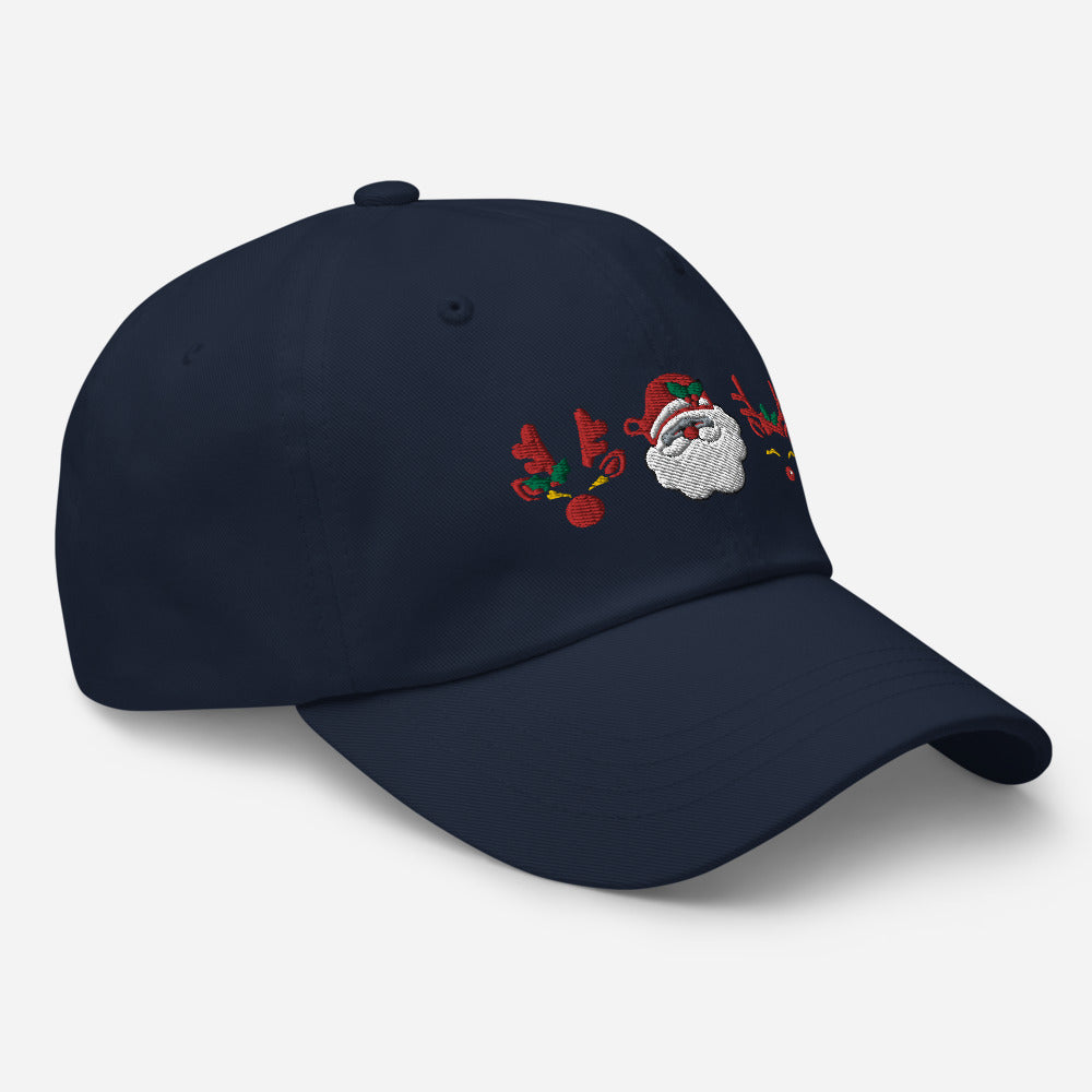 Santa Claus Embroidered Cap