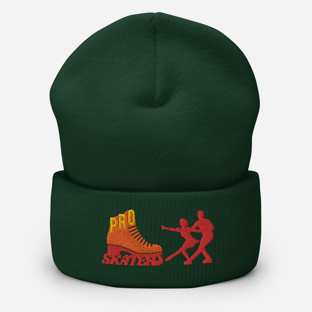 Pro Skater Embroidered Cuffed Beanie
