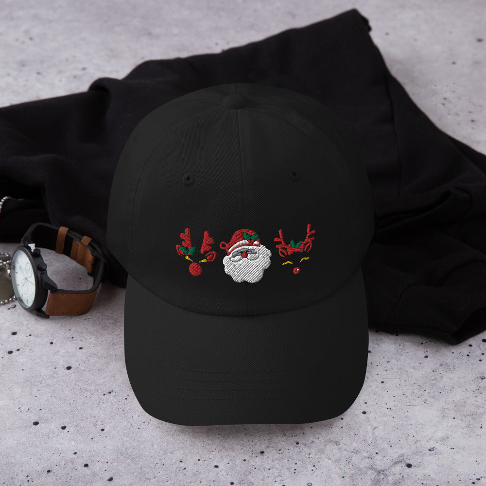 Santa Claus Embroidered Cap