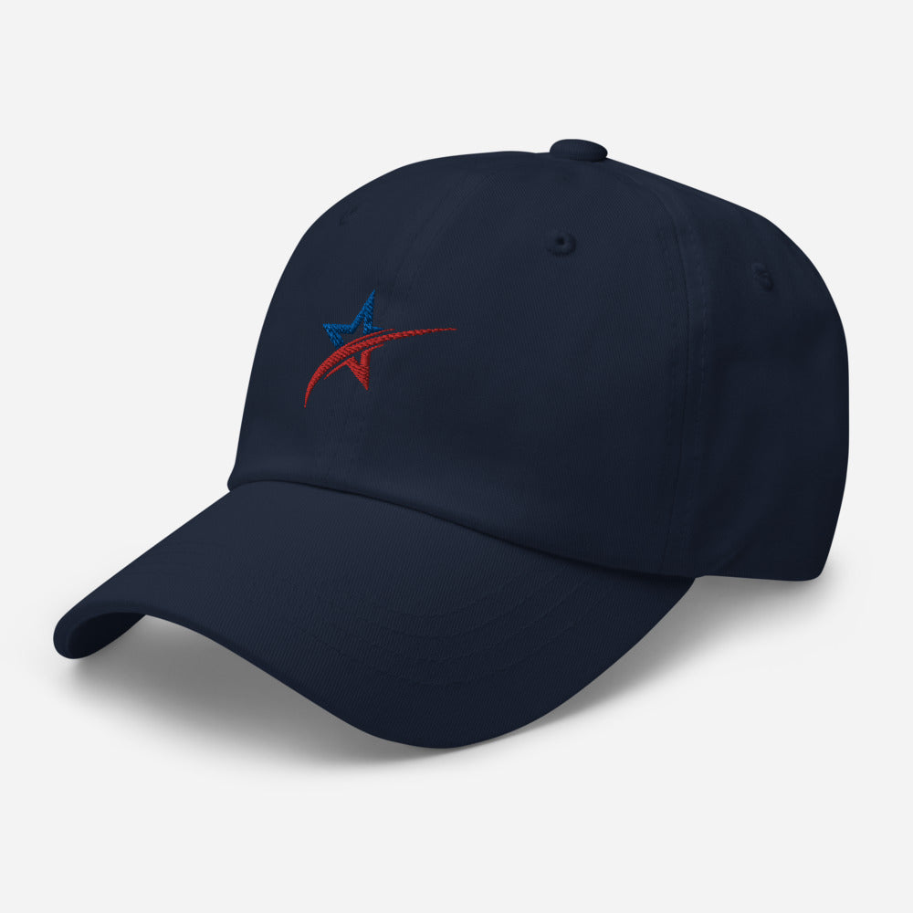 Star Spangled Embroidered Cap Dad hat