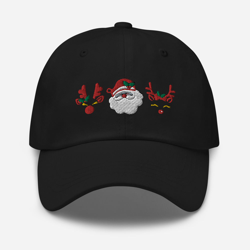 Santa Claus Embroidered Cap