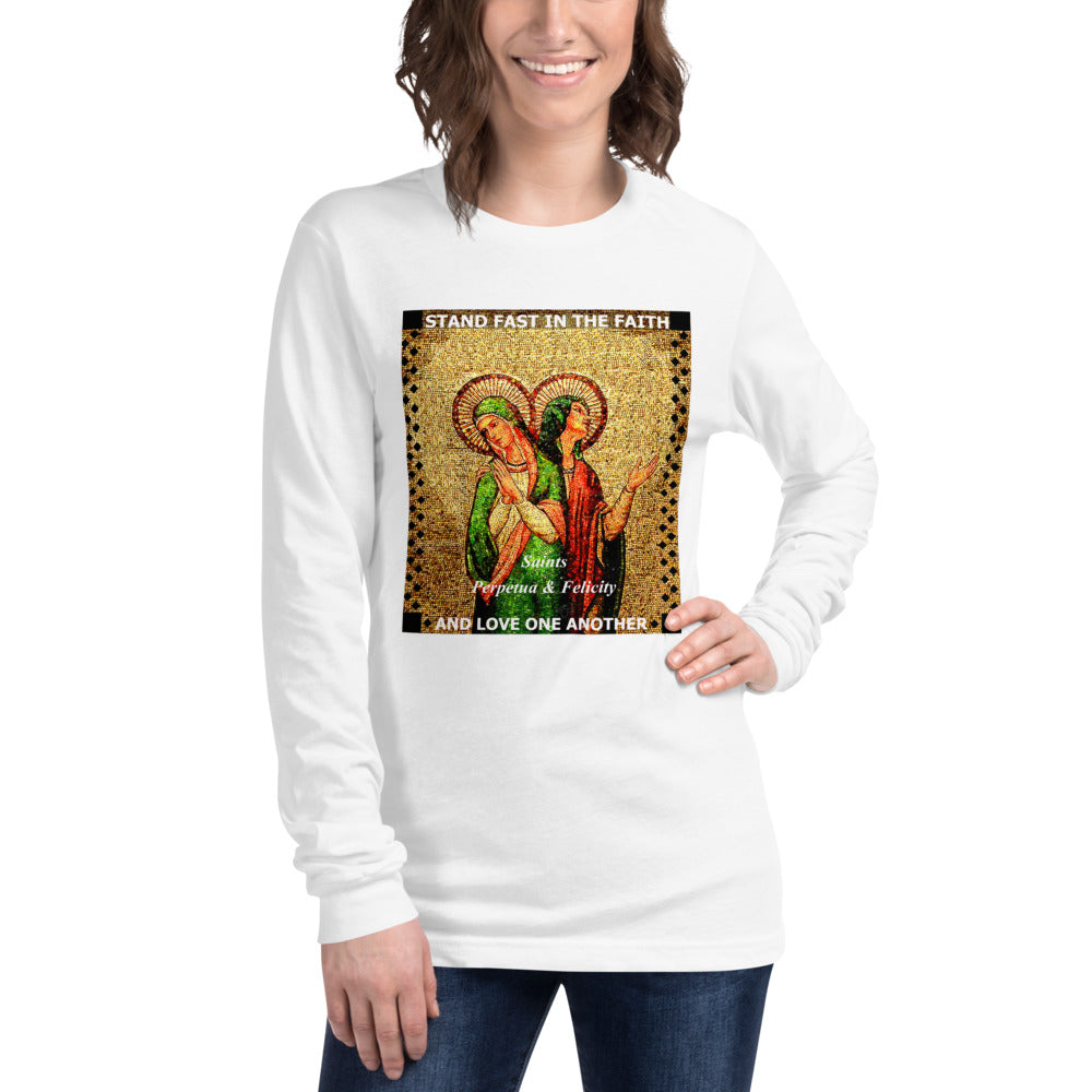 Sts Perpetua and Felicity Long Sleeve Tee