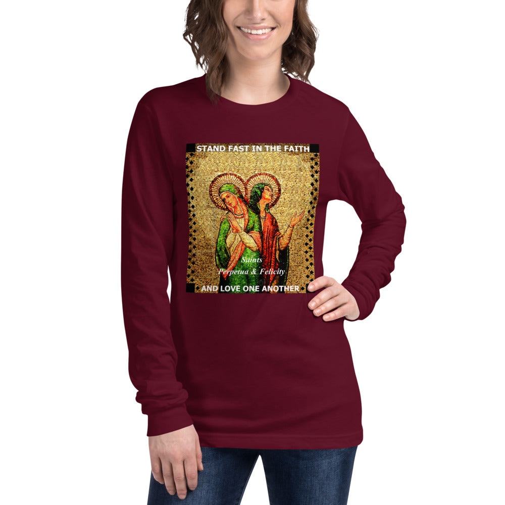 Sts Perpetua and Felicity Long Sleeve Tee