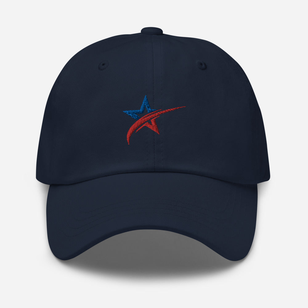 Star Spangled Embroidered Cap Dad hat