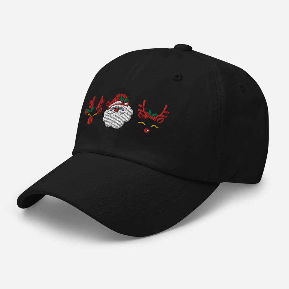 Santa Claus Embroidered Cap