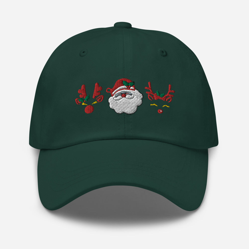 Santa Claus Embroidered Cap