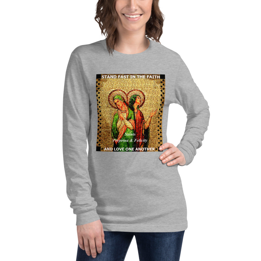 Sts Perpetua and Felicity Long Sleeve Tee