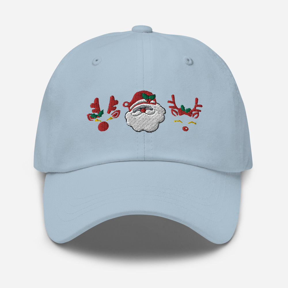 Santa Claus Embroidered Cap