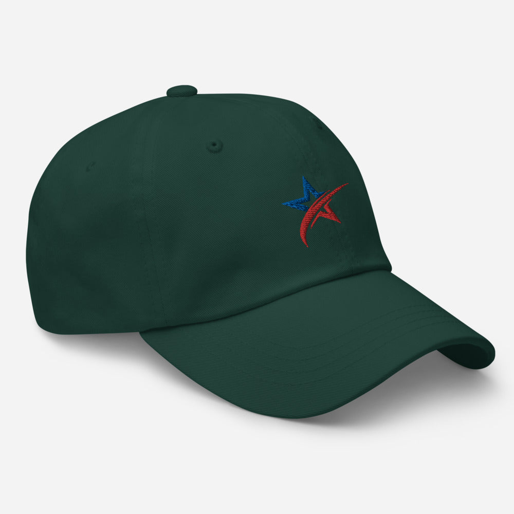 Star Spangled Embroidered Cap Dad hat