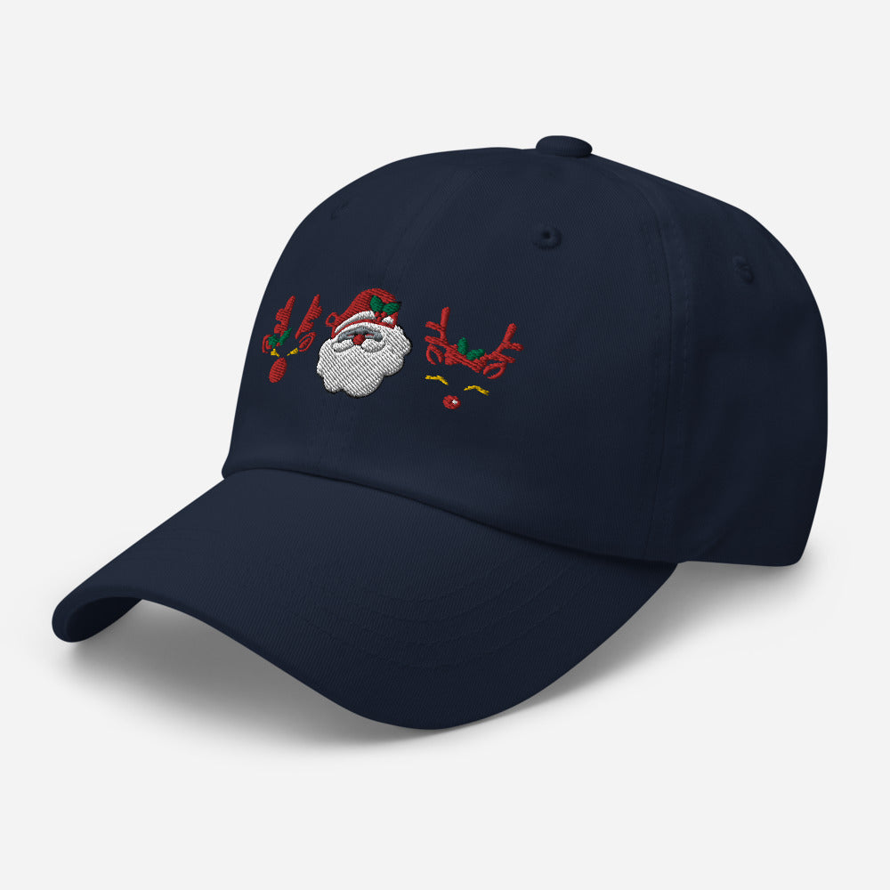 Santa Claus Embroidered Cap