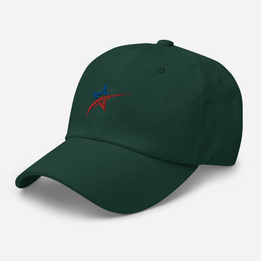 Star Spangled Embroidered Cap Dad hat