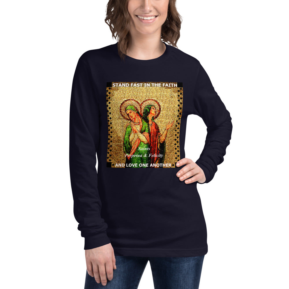 Sts Perpetua and Felicity Long Sleeve Tee