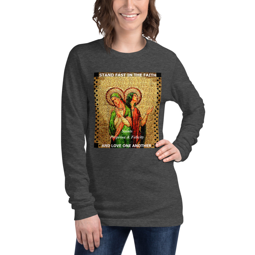 Sts Perpetua and Felicity Long Sleeve Tee