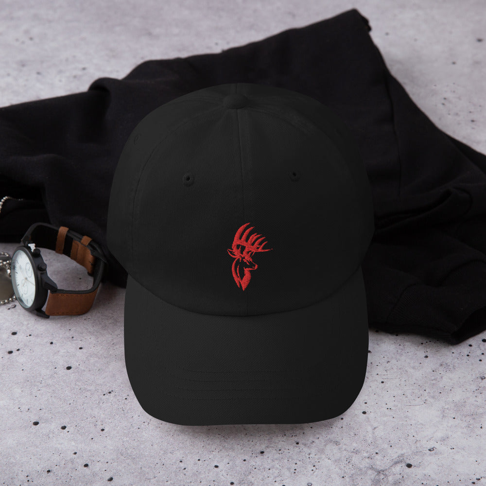 Reindeer Embroidered Cap