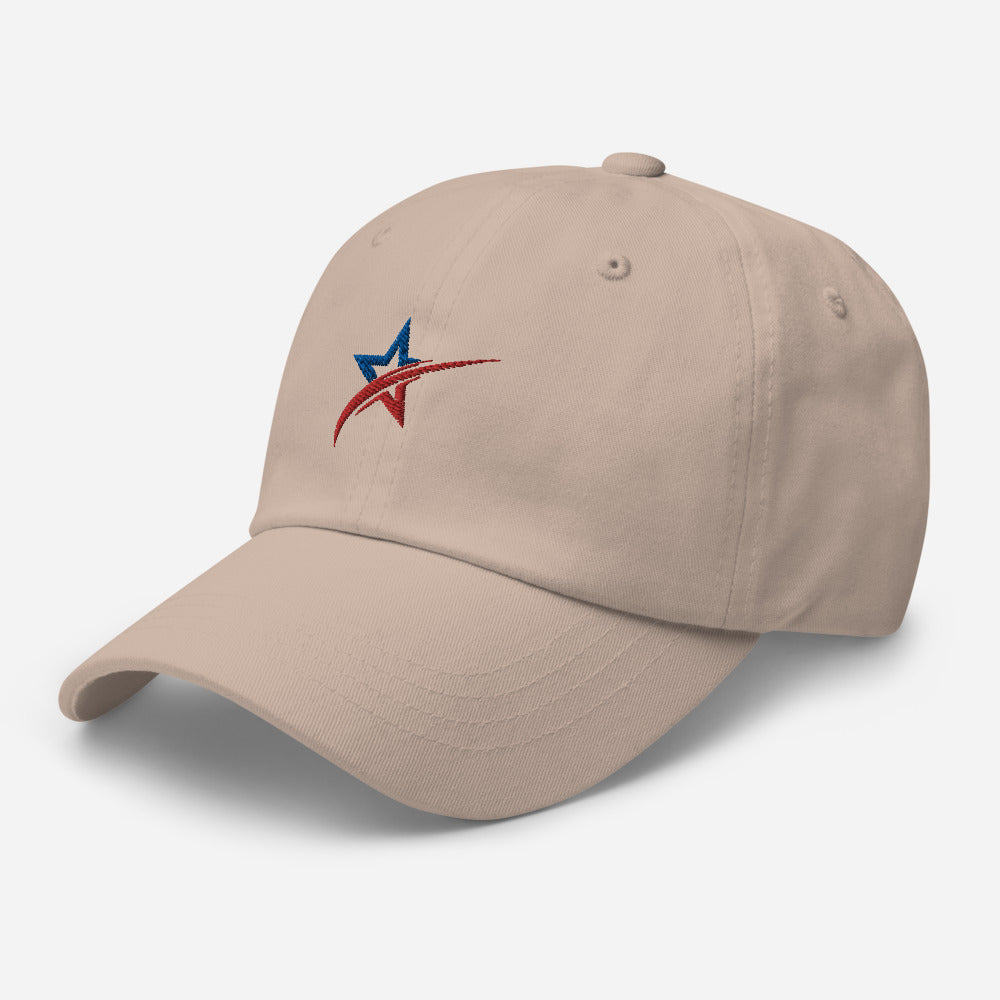 Star Spangled Embroidered Cap Dad hat