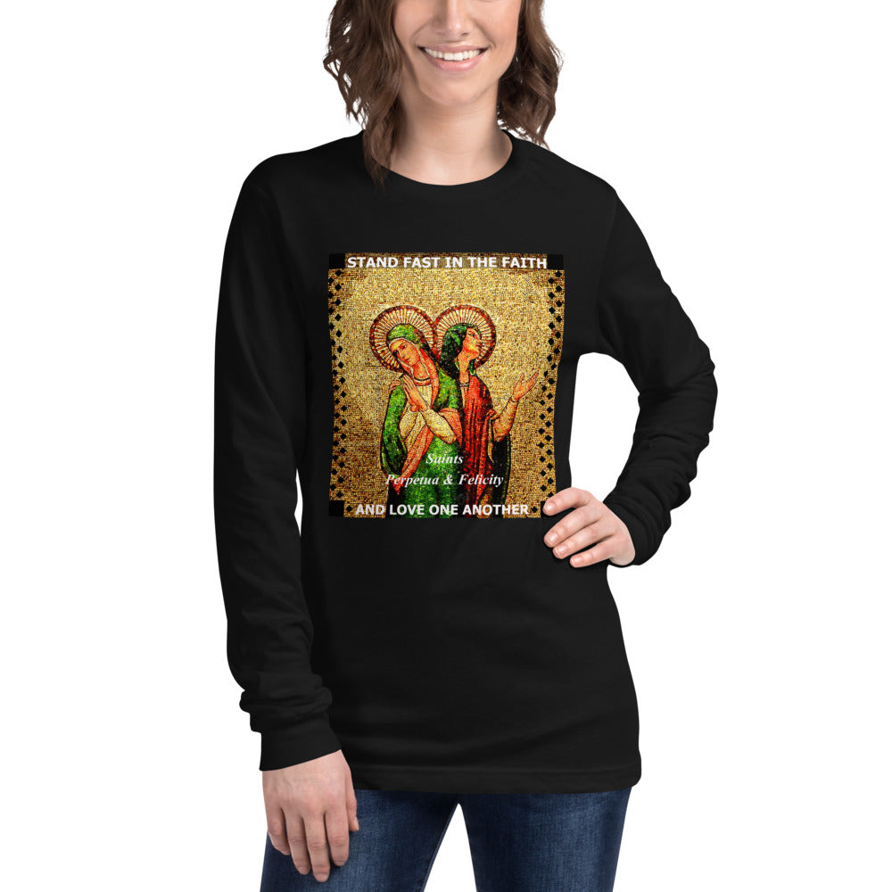Sts Perpetua and Felicity Long Sleeve Tee